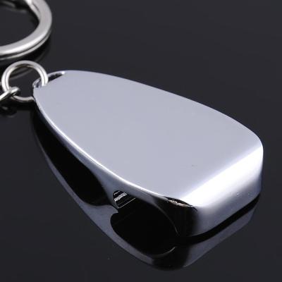 Yiwu new innovative metal car key chain pendant key opener