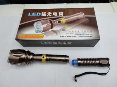 8098#T6 charging flashliCamping lightsouble lamp forEmergency lights ill
