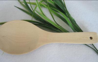 Single thickened rice spoon anti-falling wooden spoon 2 yuan shop rice spoon 2 yuan daily provisions