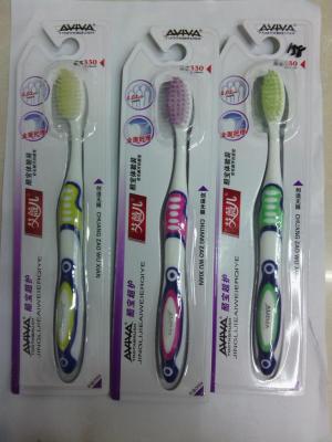 Factory outlets in English toothbrush, soft filaments of fur