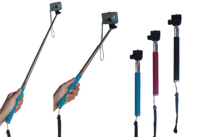 Ultra long 110cm handheld self timer telescopic rod phone camera self timer artifact