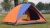 Outdoor tent camping tent waterproof glass rod double polyester spot