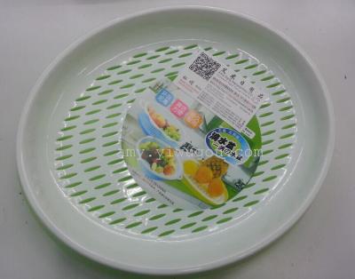 811 drain basket rice fruit basket filter water screen large fruit bowl vegetable basket double plastic