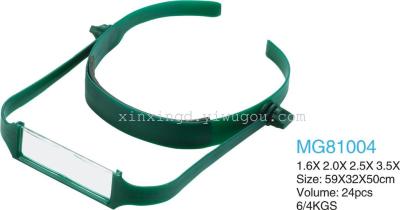 MG81004 helmet-mounted Magnifier, you can replace the lens