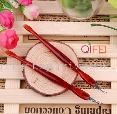 Cuticle knife fork, also known as dead skin manicure tool to remove dead skin around nails nail salon Essentials