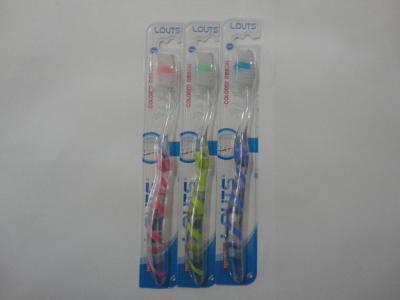 New high quality discount material is made of super fine brush adult toothbrush