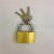 LIANQIU sand light copper color long beam 32mm--60mm padlock