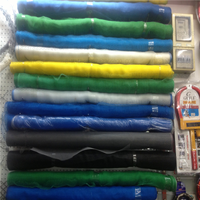 Blue-green plastic mesh plastic window screen insect mosquito-net window screen