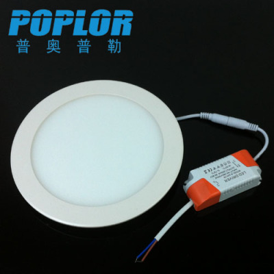 15W / LED panel light / ultra-thin LED downlight / round / SANAN / IC constant current drive