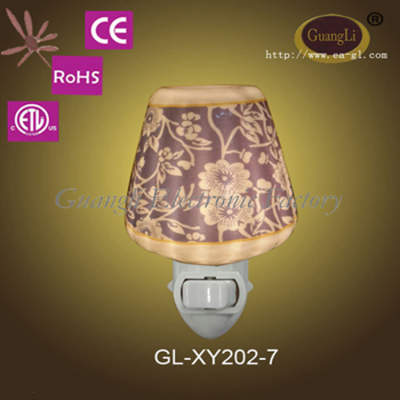 Aromatic ceramic night light, ceramic wall lamps, stylish ceramic lamps, European-style ceramic lamp