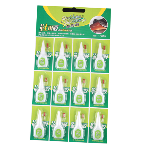 Rubber Tree 12 Cards Strong Glue Environmental Protection Glue 502 Soft Shoe Glue 
