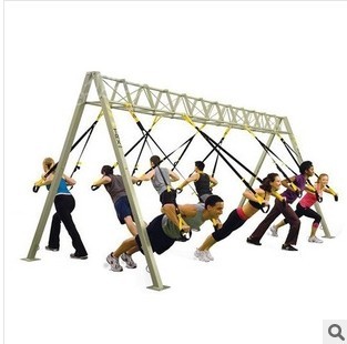 Factory direct multifunctional belt hanging TRX training with resistance training with exercise bands support belts