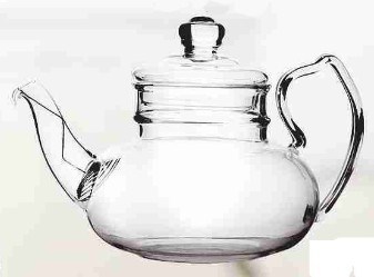 heat-resistant handmade glass teapot full glass scented teapot gift set cup