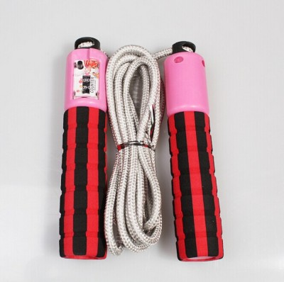 Count skipping wholesale 219 cotton glue skipping rope competition skipping rope sponge handle