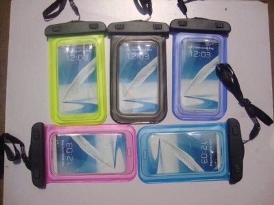 Double sided window clip waterproof bag 5.5-inch large-screen mobile phone waterproof bag