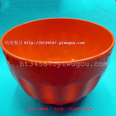 310 color Bowl melamine factory outlet tile-colored bowl of Salad Bowl