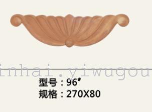 Plastic flower plate, carved panels, wood crafts,furniture fittings corsage Dongyang woodcarving craft