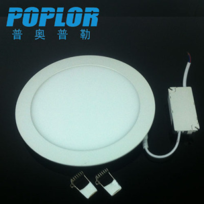 18W / LED panel light / ultra-thin LED downlight / round / SANAN / constant current drive