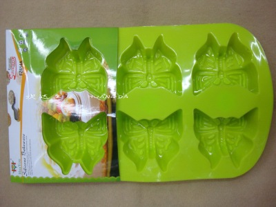 "HUANG DA" 6 Butterfly silicone Cake mould, 63