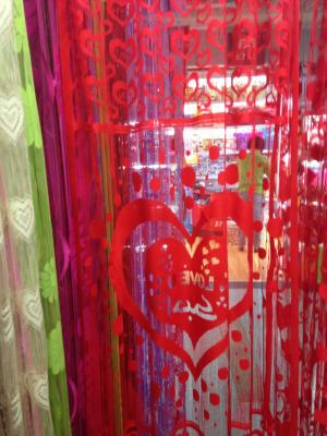 Arab love curtain 1 meter wide 2 meters high color even