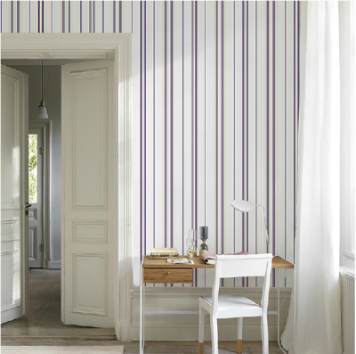 Mediterranean-style vertical vertical wall wallpaper hotel home decorative wallpaper wild style