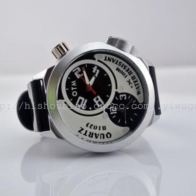 European and American fashion silicone watch sports quartz watch men's watches
