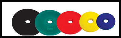 Coloured rubber covered hole 7.5 kg