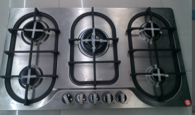 Five Gas Cast Iron Frame Gas Natural Gas High Quality Multi-Head Cooker