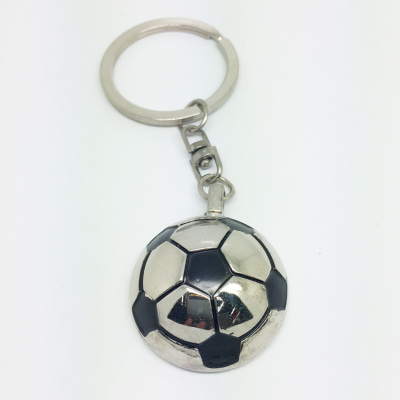 Half-round football key chain gift