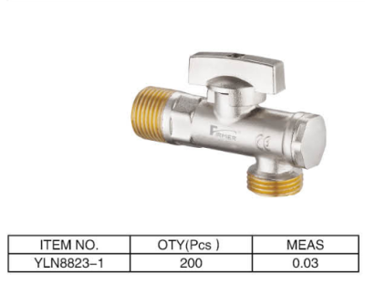 Angle valve copper triangle valve thickening water explosion-proof angle valve