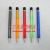 Transparent frosted ball pens advertising gift promotional ballpoint pen wire hook ball pen