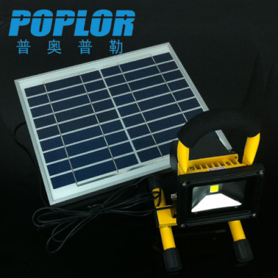 10W / monocrystalline silicon / solar panels / charging for LED cast light lamps、relay、storage battery /