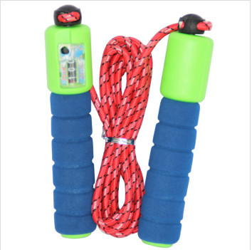 Skip counting special rope for professional skipping adult counting jump rope fitness equipment test random colors