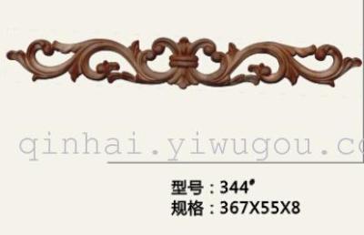 Plastic flower plate, carved panels, wood crafts, furniture fittings corsage Dongyang woodcarving craft