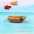 Zakka sea series resin sand sailing junks landscape accessories micro-mini boats