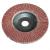 Flap disk  Hundred impeller blades impeller plastic lid shutter wheel angle grinding of Brown fused alumina