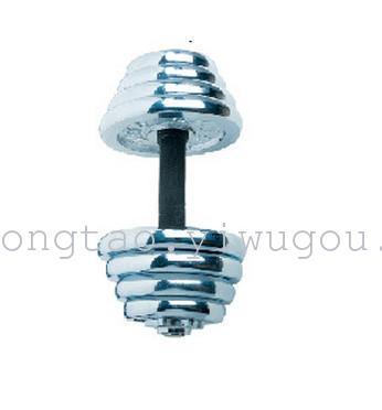 Factory direct plated dumbbell 20kg