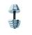 Factory direct plated dumbbell 20kg