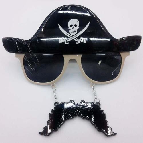 factory direct supply new al1455 new funny personality beard ball pirate hat glasses