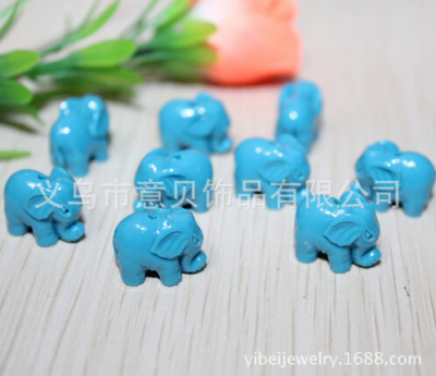 Coral coral natural Thailand Buddhist elephant jewelry accessory natural jewelry