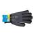 PVC waterproof rubberized non-slip gloves, a plastic protective nylon stick your hands soft and high resistance against abrasion