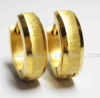 2014 factory direct stainless steel open stainless steel earrings ear ring