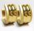 2014 manufacturers selling men's stainless steel two-sided earrings ear clip earrings