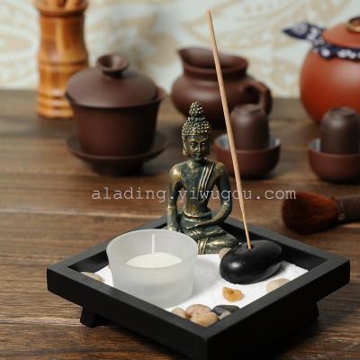 Thailand Buddha Zen style incense holder Home Furnishing jewelry ornaments