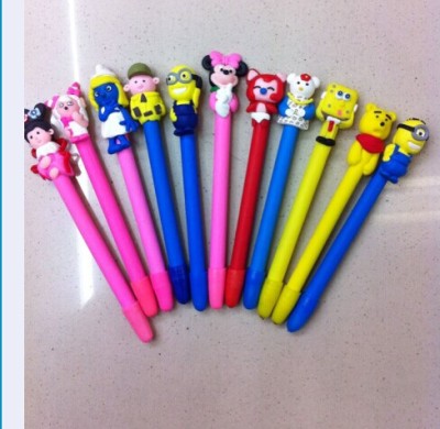 Cute Soft Pottery Pen Handmade Day South Korea Office Supplies Ballpoint Pen Wholesale