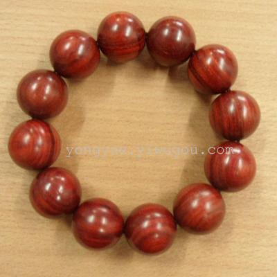 Manufacturers wholesale India small leaf rosewood bracelet 20mm old material high density gold star hand string