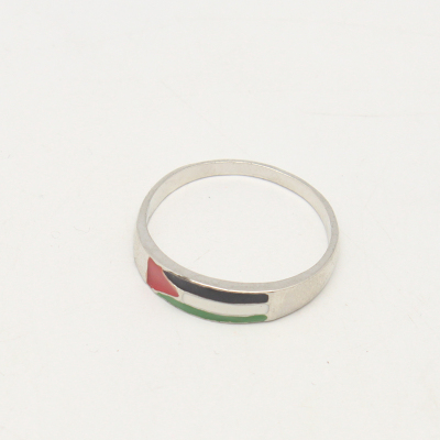 Solid Color Alloy Ring