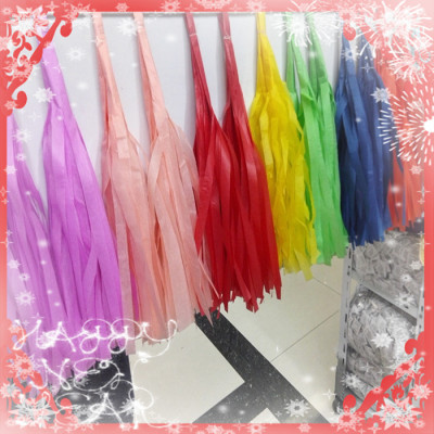 The latest and most popular environmental protection paper tassel, wedding decoration