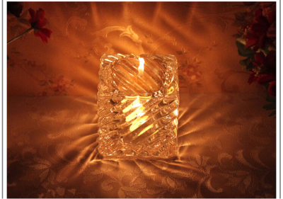 A variety of transparent glass holder wedding wedding romantic candle holders Quartet