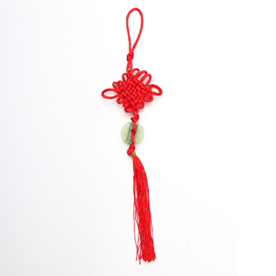 The Small Chinese knot pendant gives festival characteristic gifts wholesale Jade piece Chinese knot